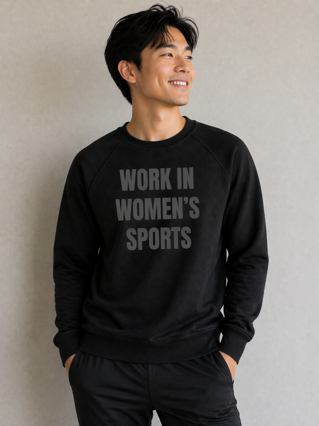 Unisex Sponge Fleece Raglan Sweatshirt