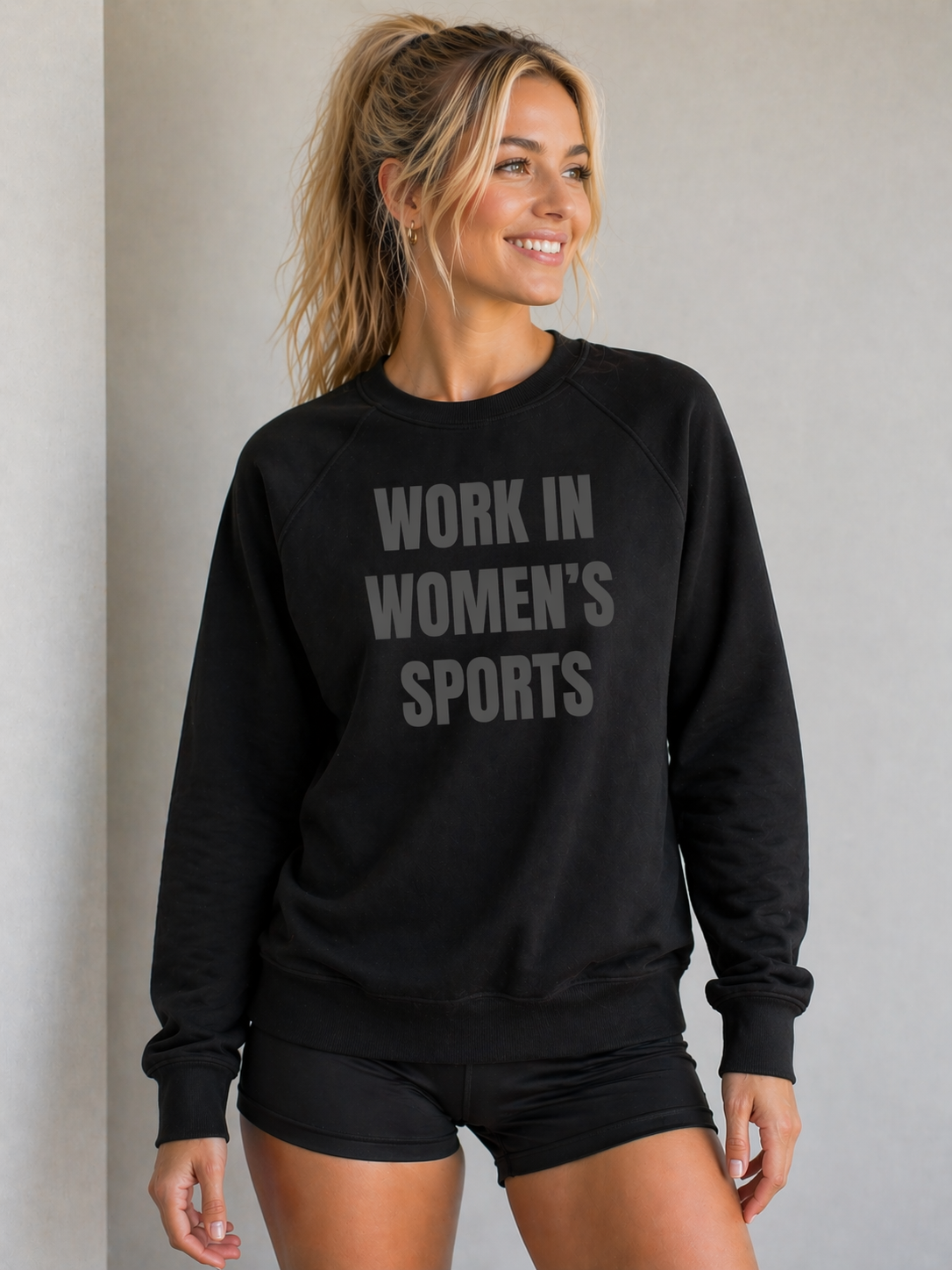 Unisex Sponge Fleece Raglan Sweatshirt